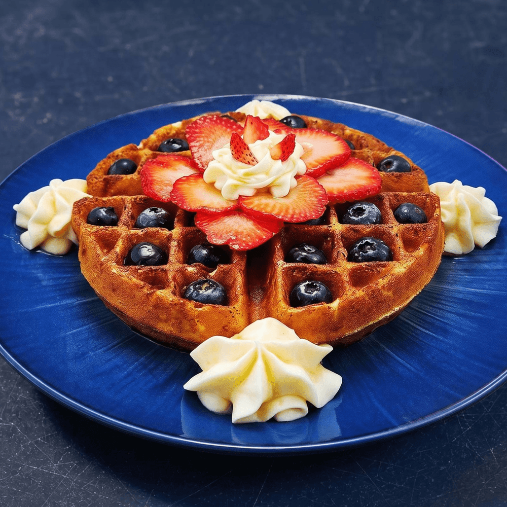 Berry Bliss — Berry Protein Waffle