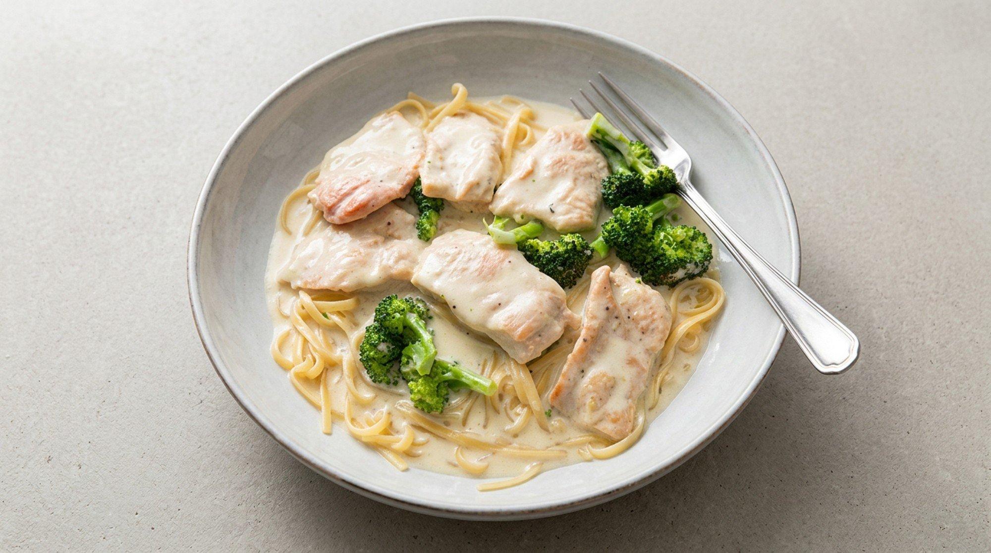 Chicken and Broccoli Alfredo