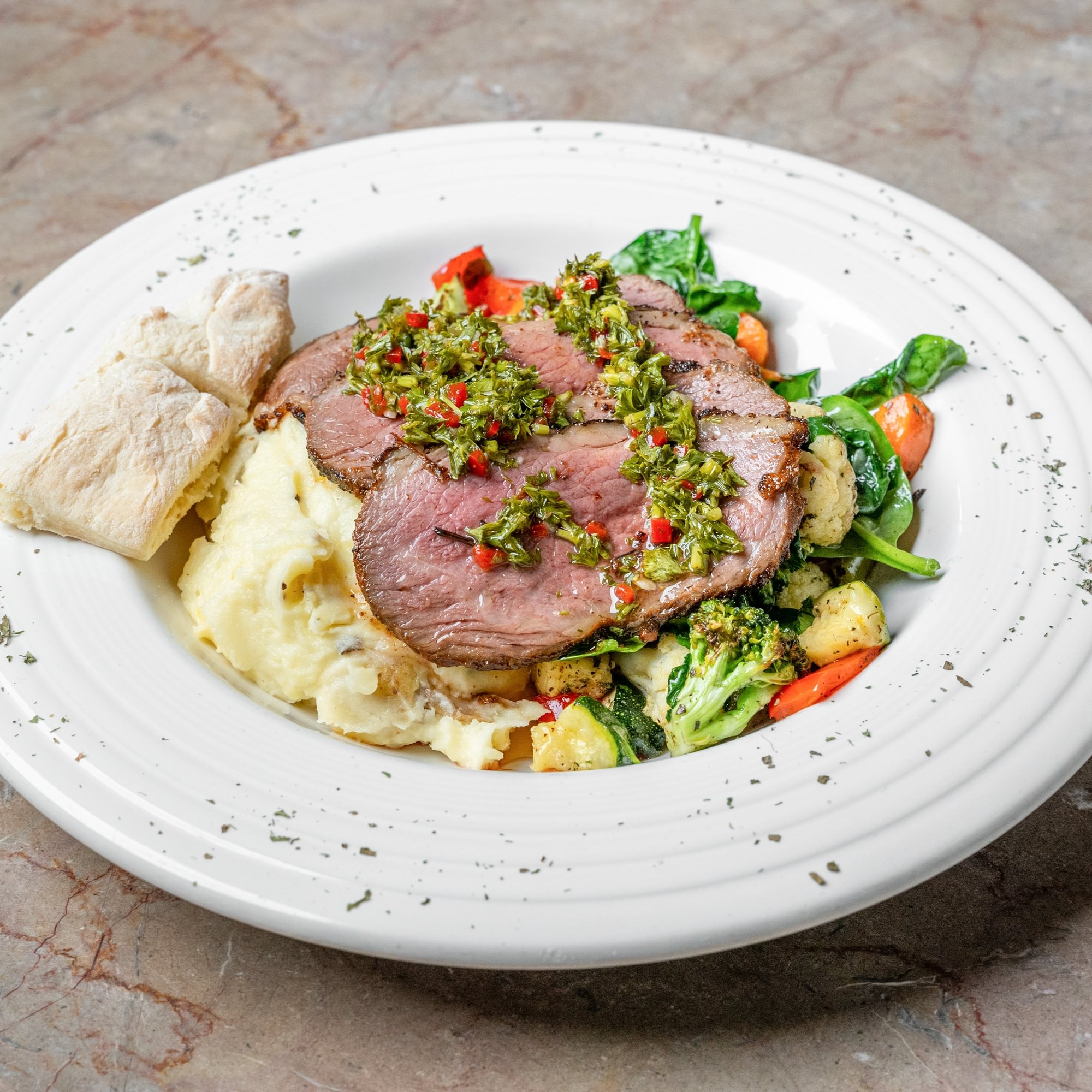 Seared Tri Tip of Beef