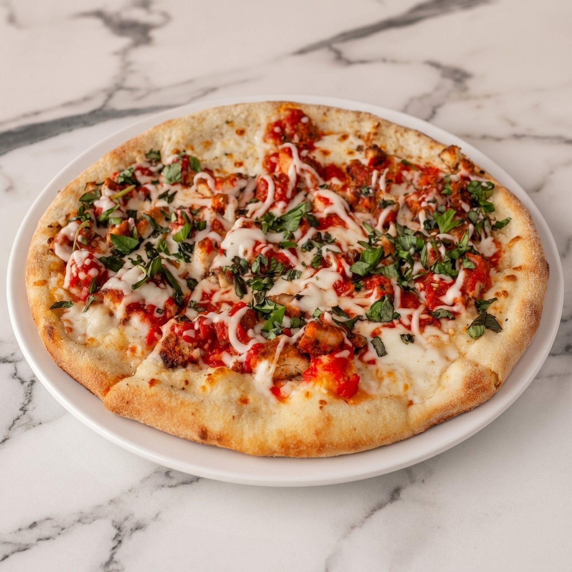 Chicken Parm Pizza