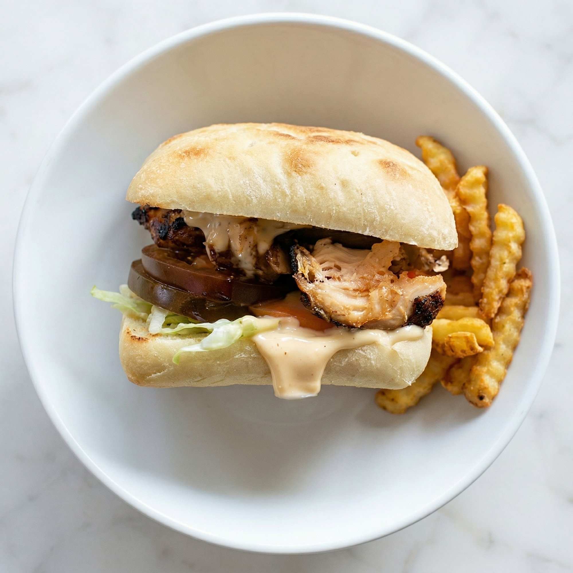 Fried Jerked Chicken Sandwich*