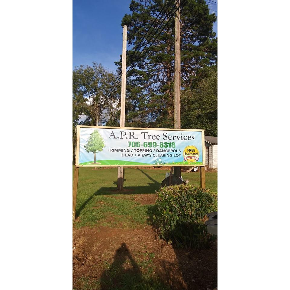 A.P.R. Tree Service Logo