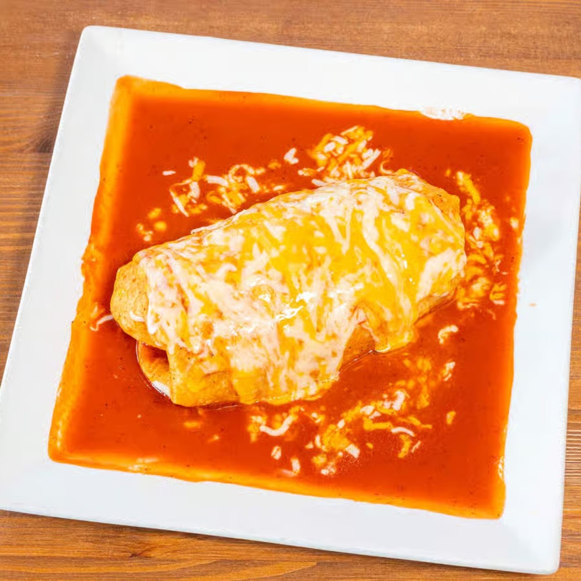 Wet Red Burrito