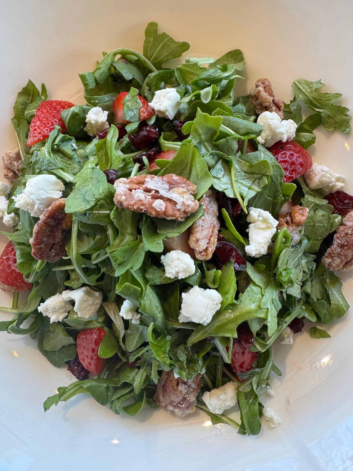 Strawberry Arugula Salad