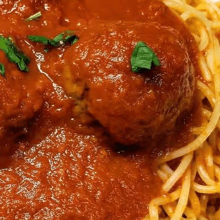 Meatballs Pasta