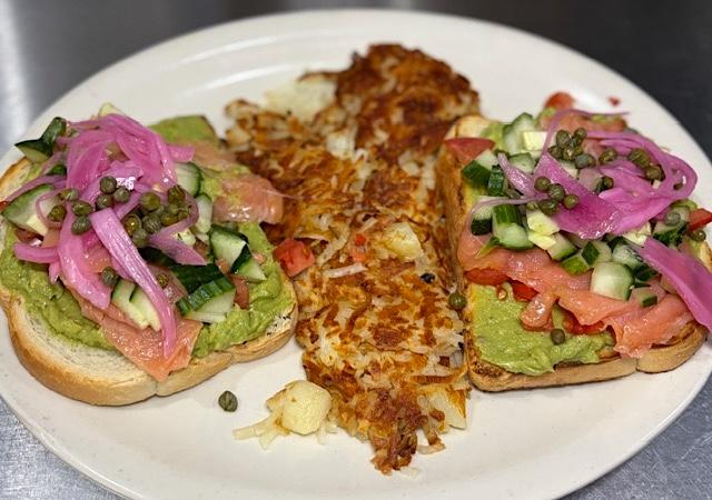 Smoked Salmon Avocado Toast