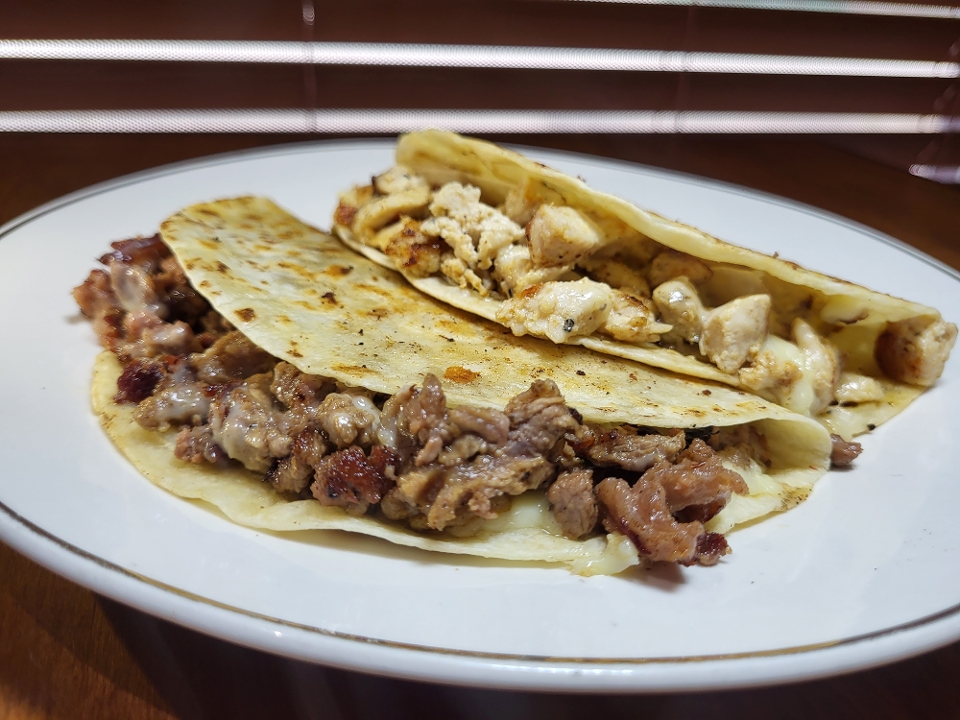 Quesadillas with Your Choice of Meat