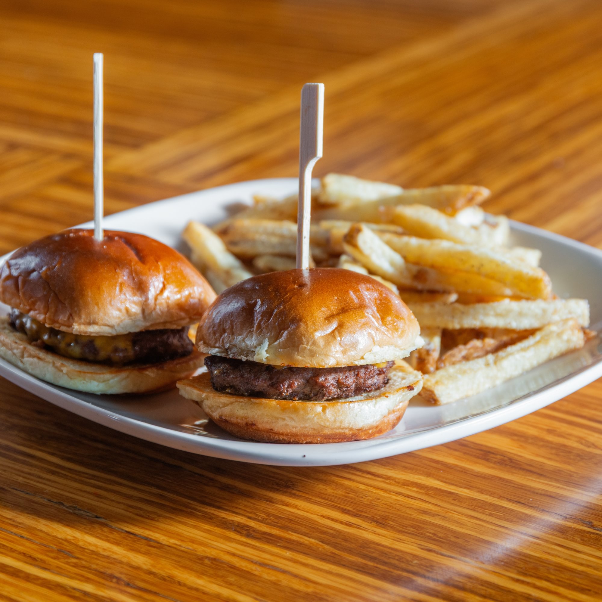 Kids Mini Cheeseburgers