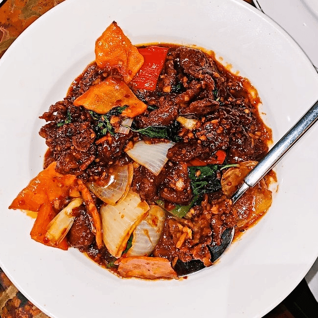 Chili Fried Lamb