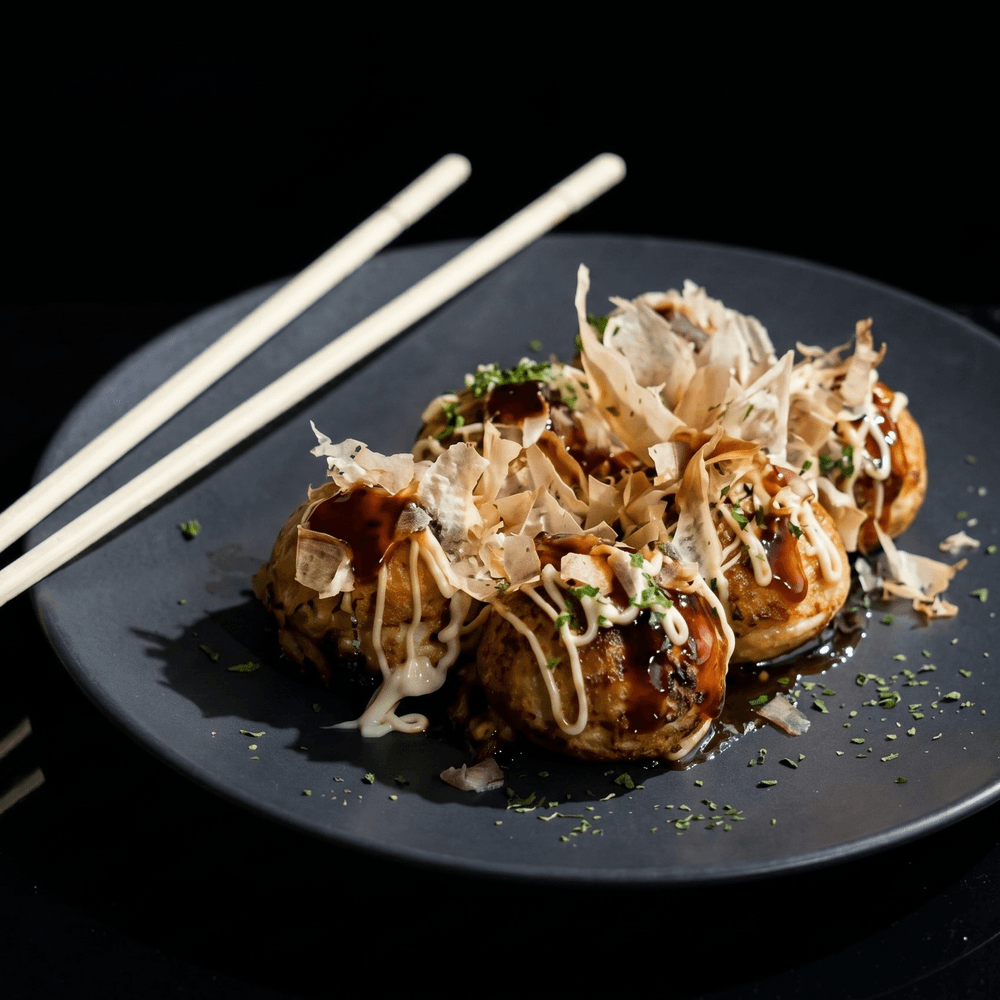 Takoyaki (Battered Octopus Ball)
