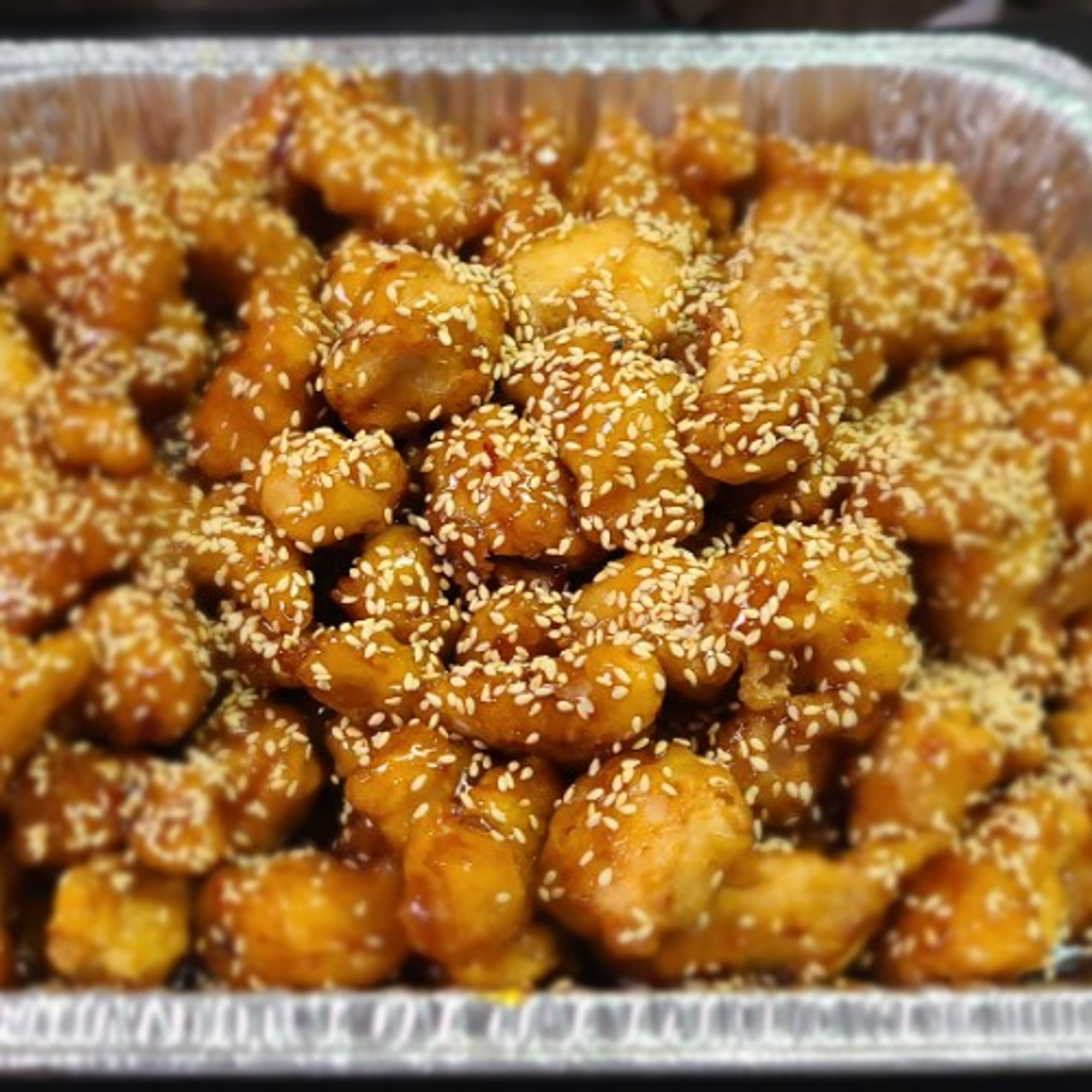 Sesame Chicken Tray