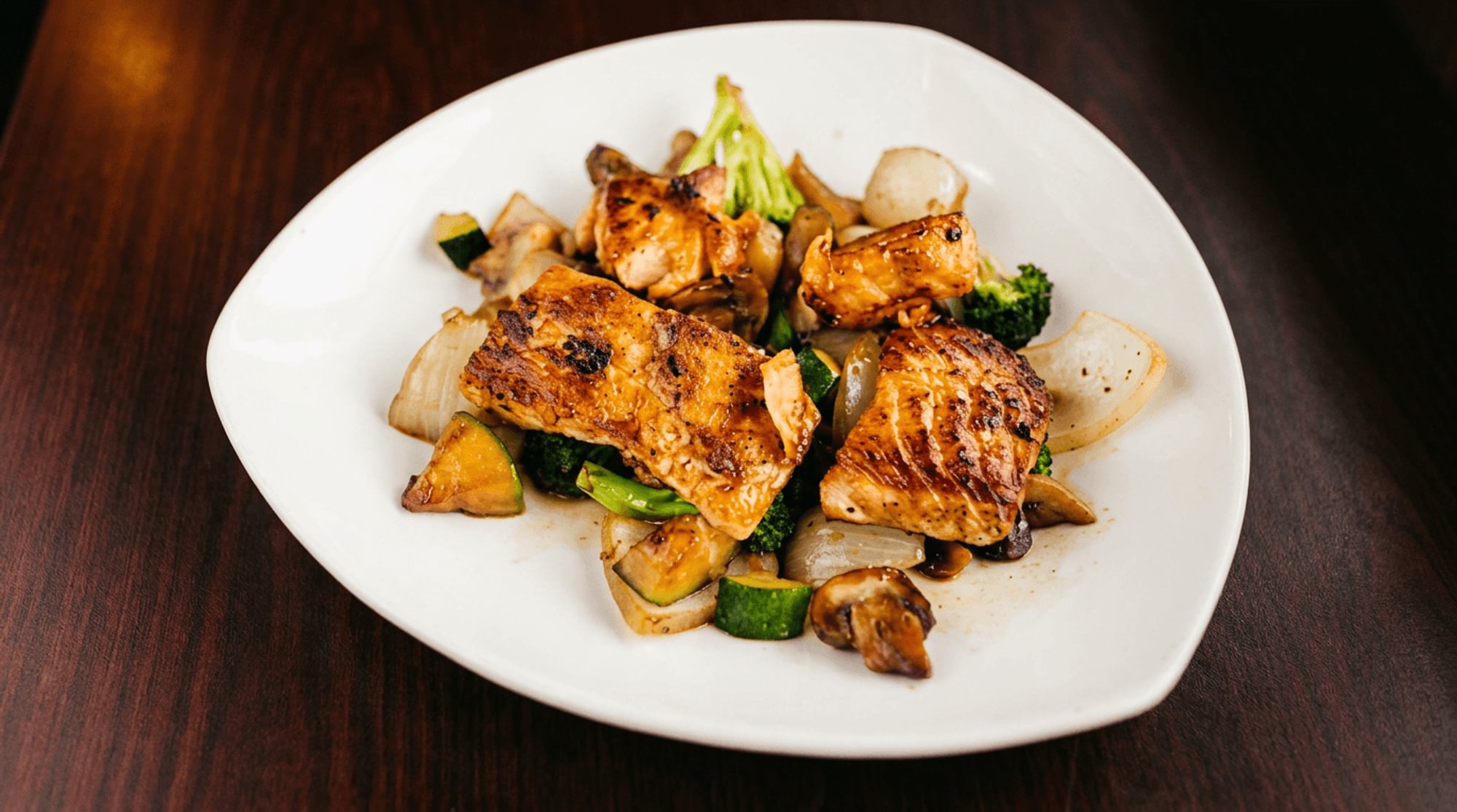 Hibachi Salmon