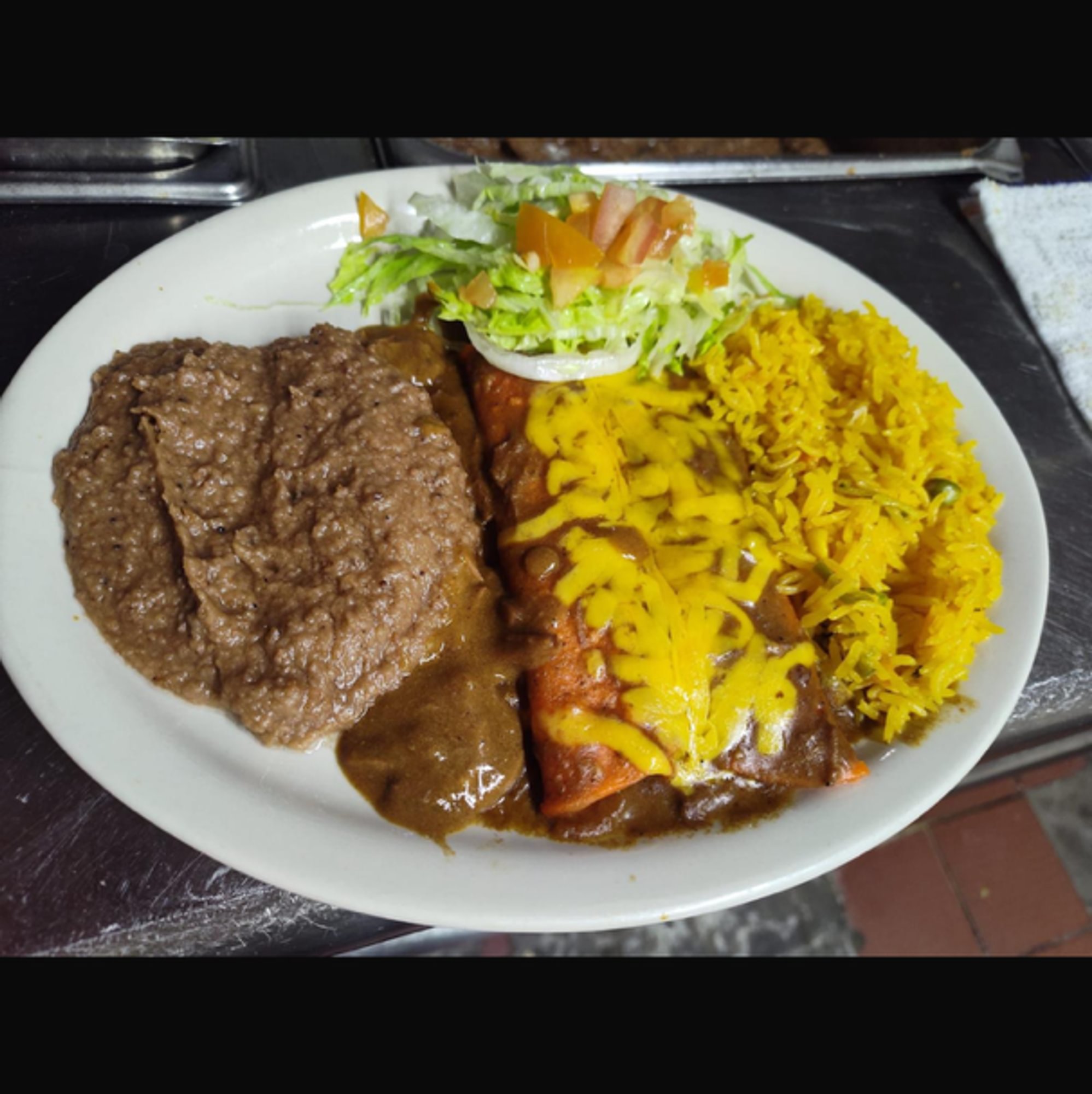 Kids Cheese Enchilada