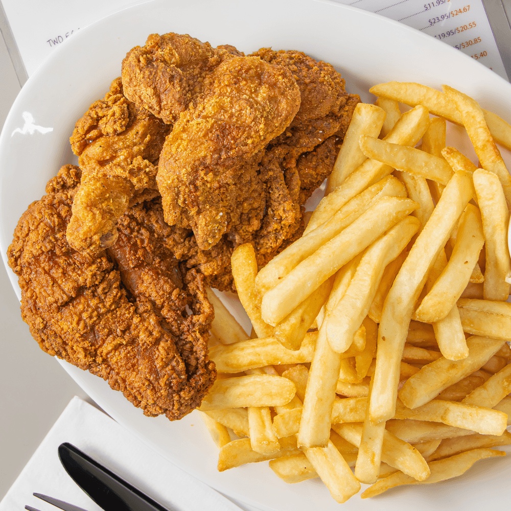 Half Fried Chicken