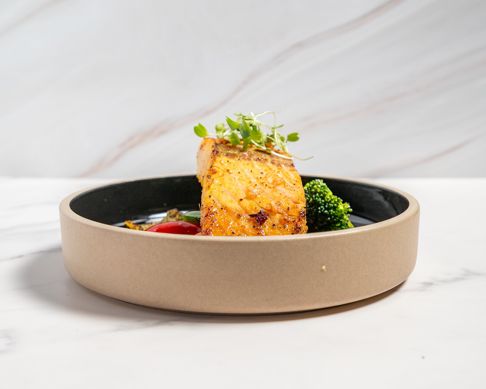 Honey Ginger Masala Salmon
