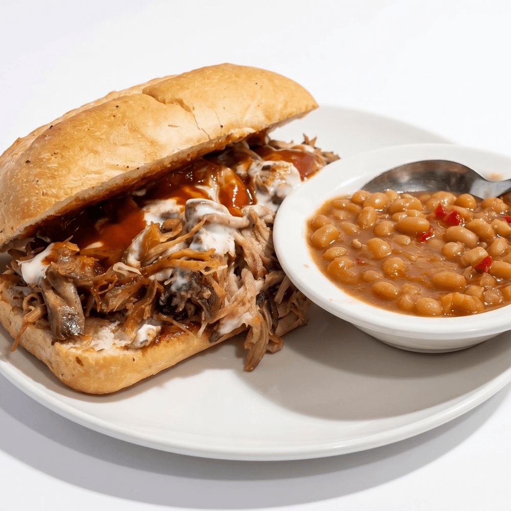 Pulled Pork Po'Boy