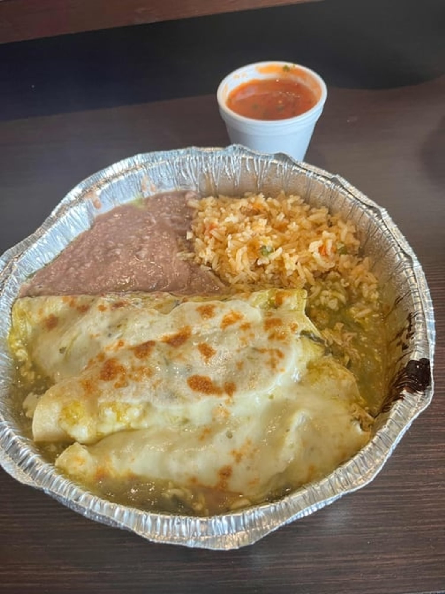 Enchiladas Verdes