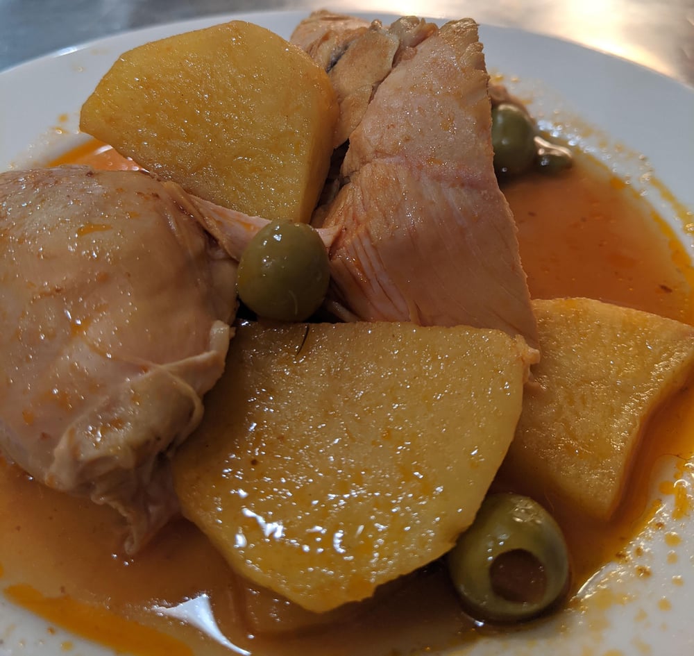 Fricase de Pollo