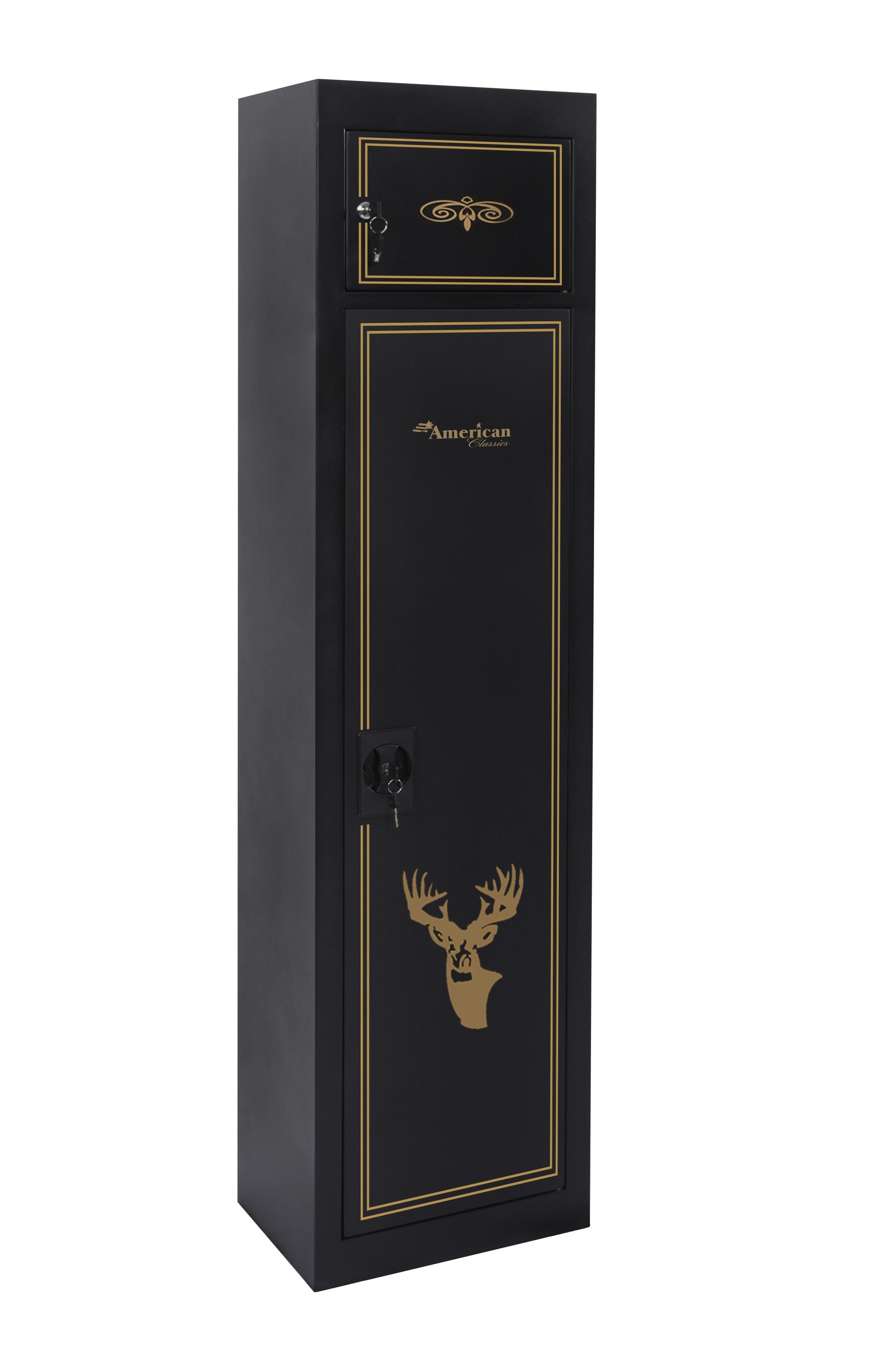 5 Gun Metal Security Cabinet 