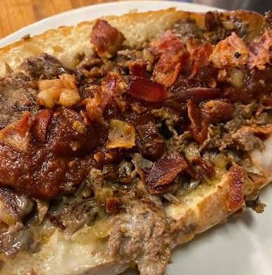 Bacon Chicken Cheesesteak