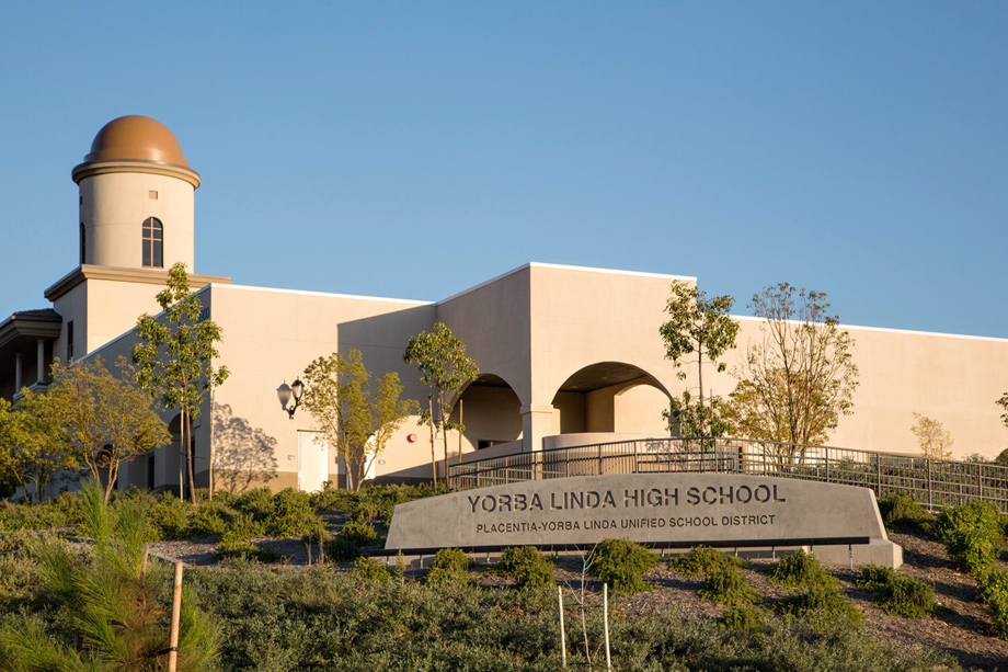 Students Will Attend the New, State-Of-The-Art Yorba Linda High School.