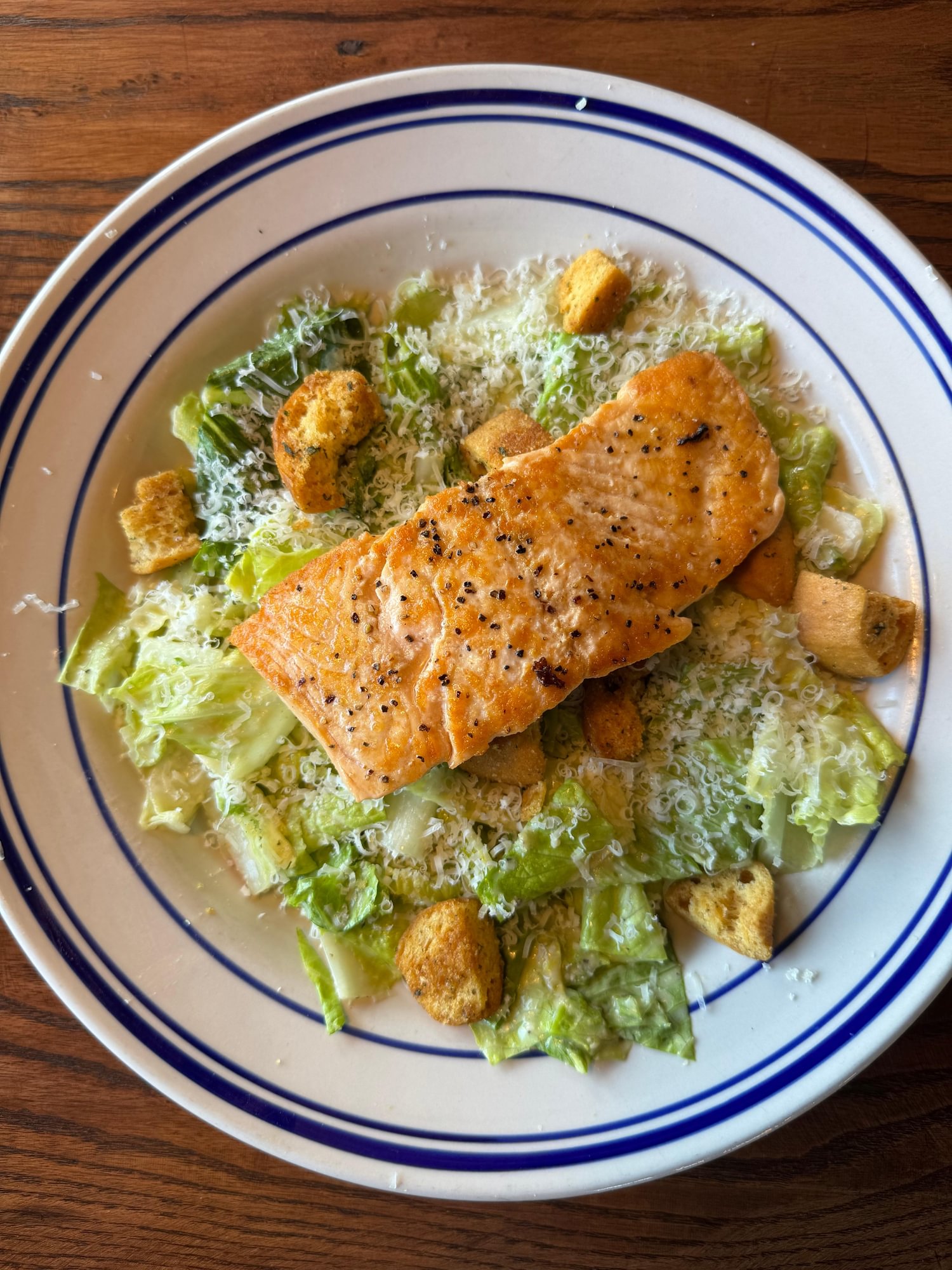 Salmon Caesar Salad