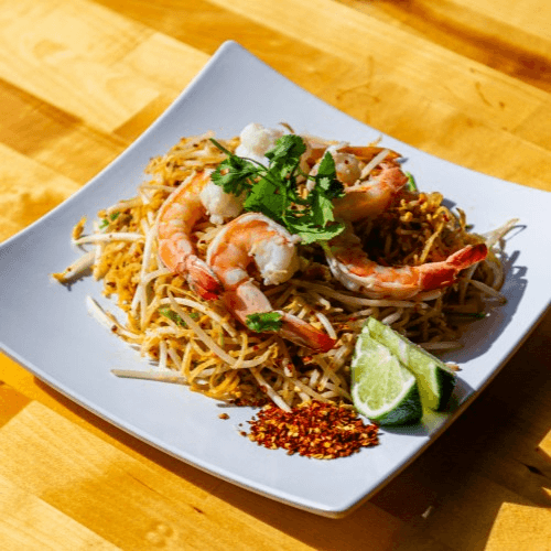 Pad Thai Shrimp Noodle | Hủ Tiếu Xào Tôm Thái