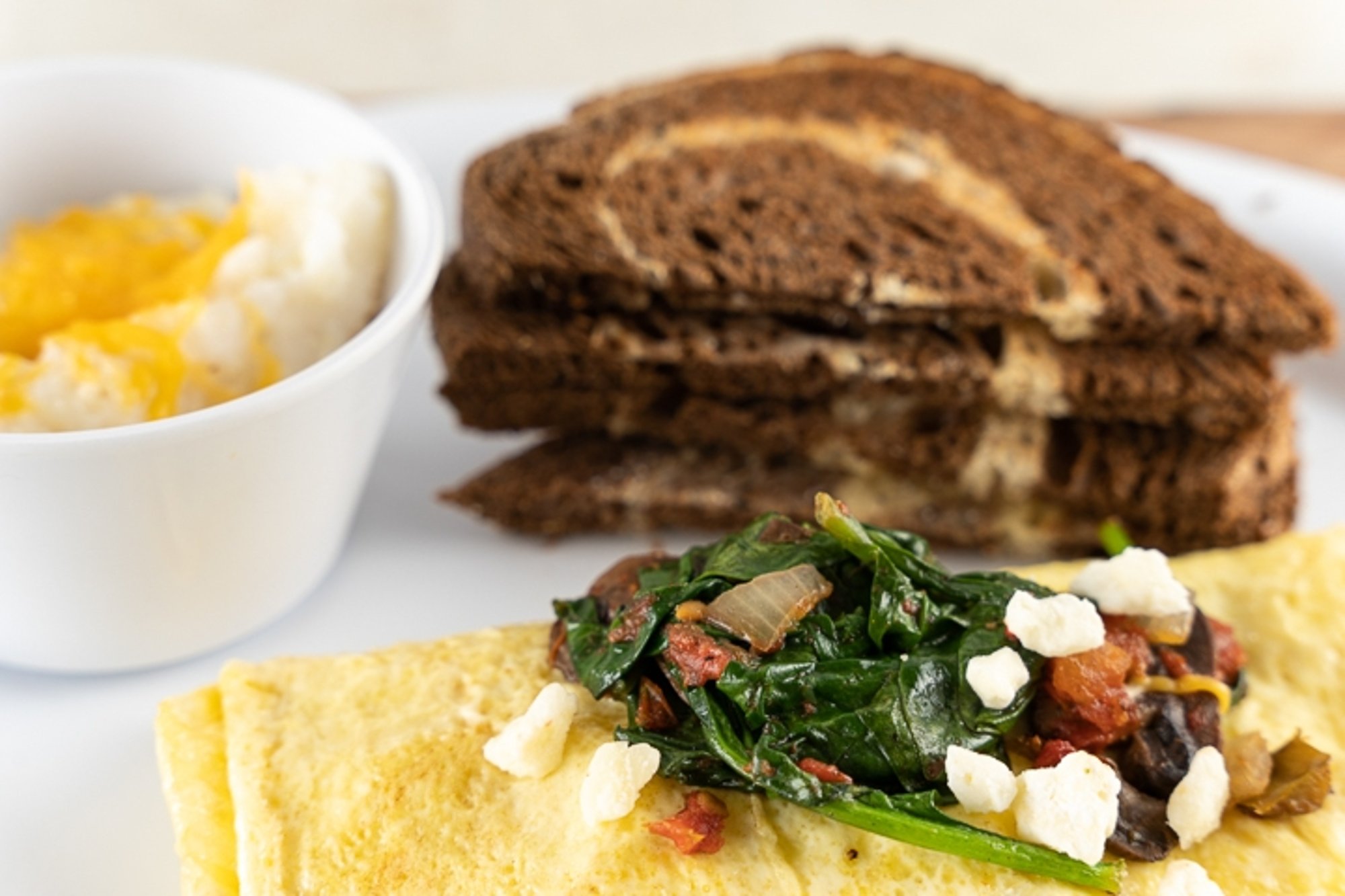 Spinach Omelet
