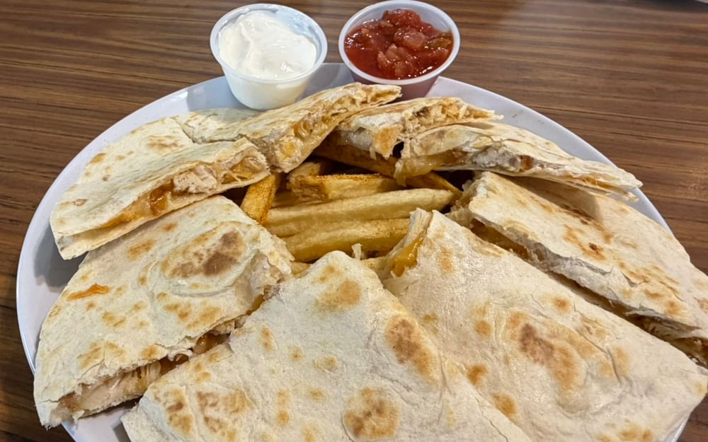 Grilled Chicken Quesadillas