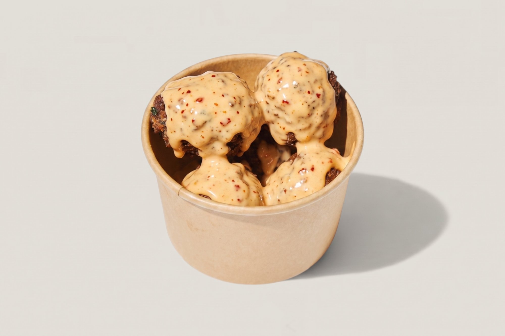 Turkey Meatballs with Sweet Chili Mayo
