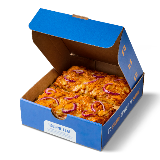 2 Slice Pizza Box Buffalo Chicken