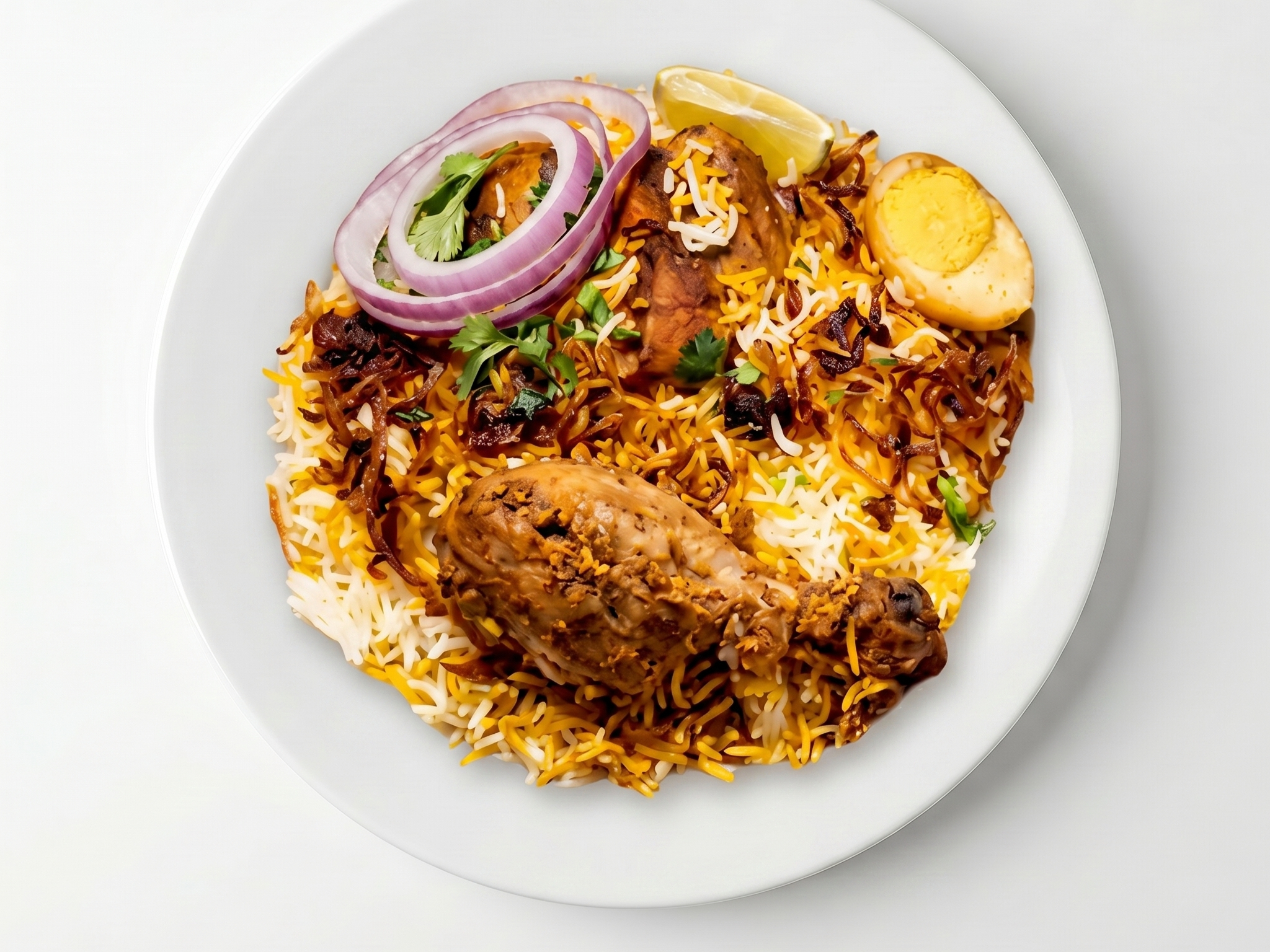 Hyderabadi Chicken Dum Biryani