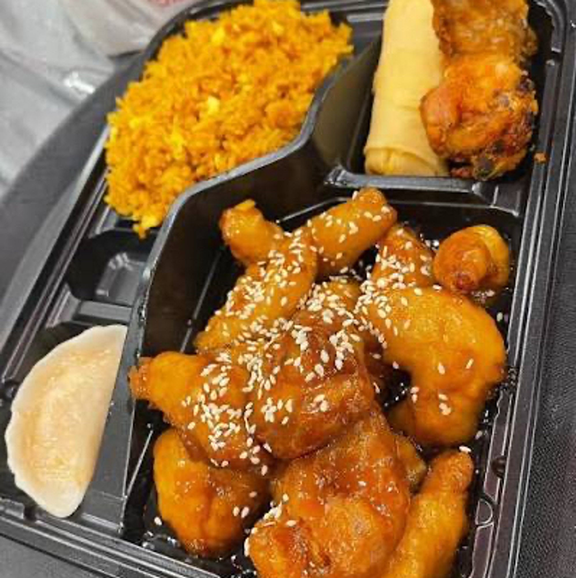 Sesame Chicken Bento