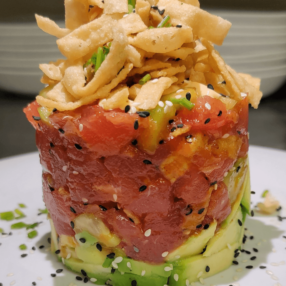 Ahi Poke Stack