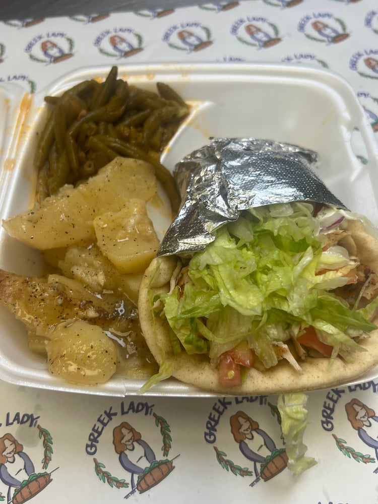 Chicken Gyro Platter