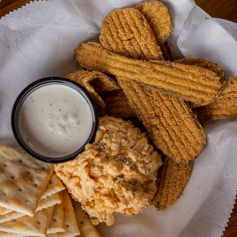 Fried Pickles and Pimento