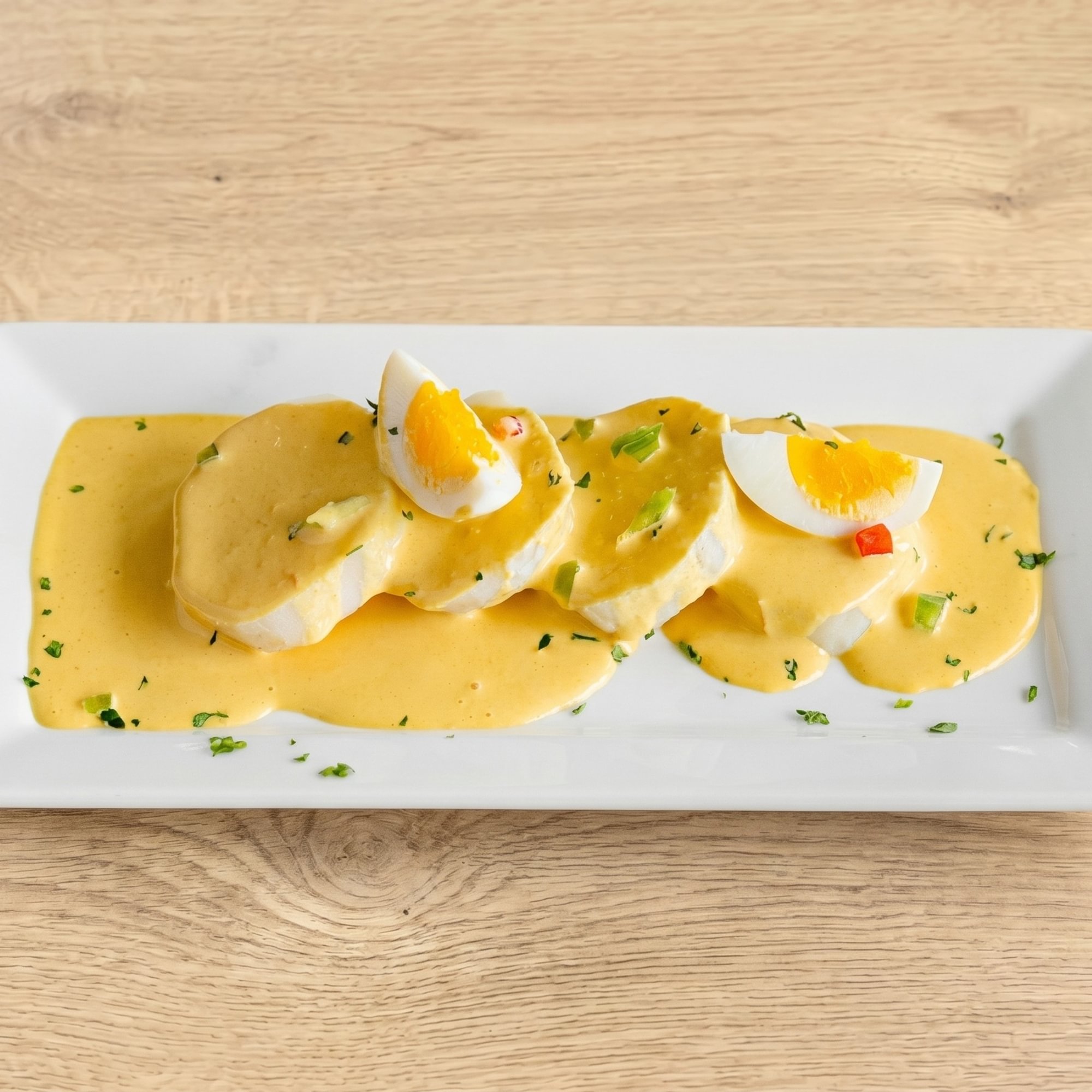 Yuquitas o Papas a la Huancaina