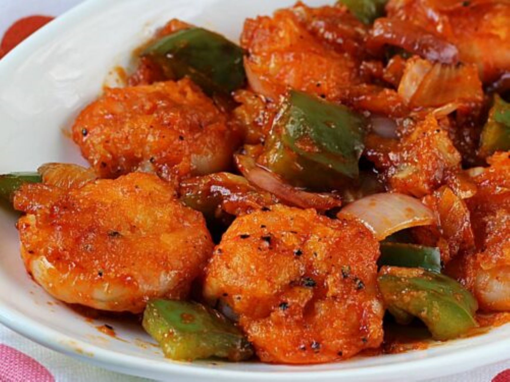 Shrimp Manchurian