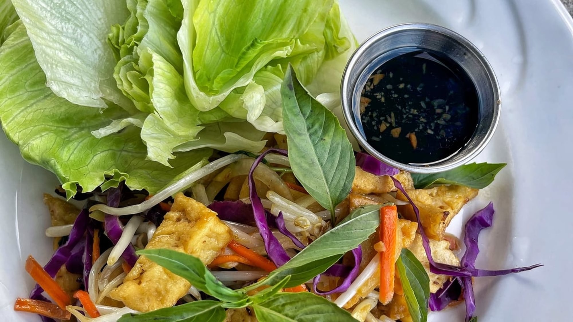28. Chicken Lettuce Wrap