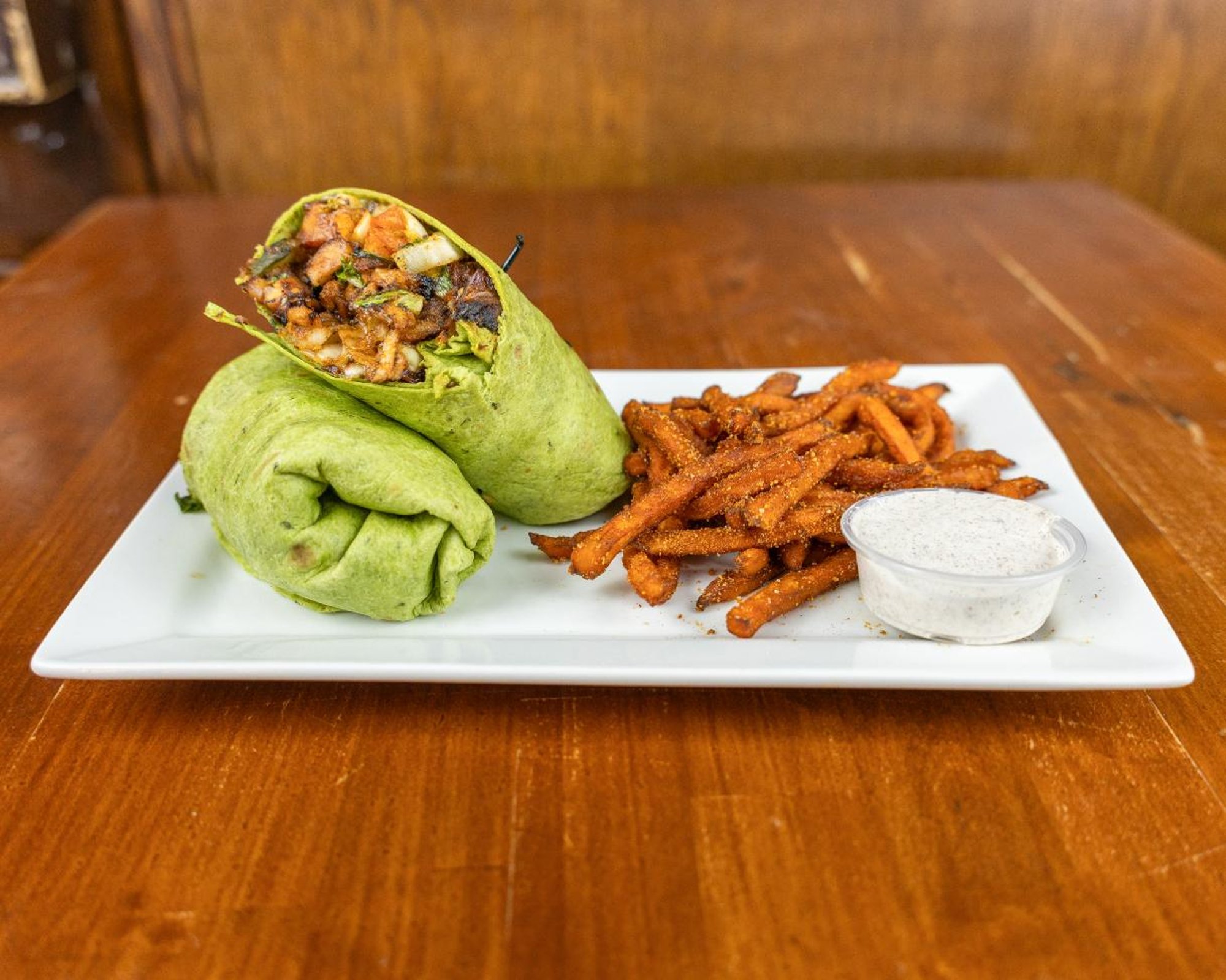 Blackened Chicken Wrap