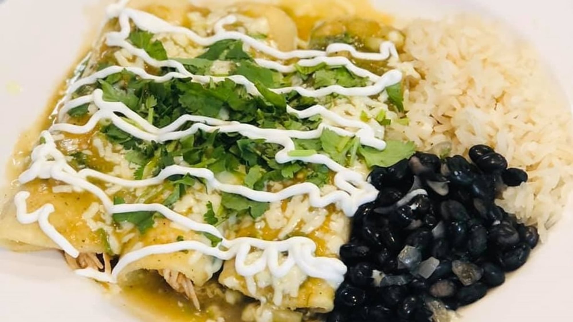 Enchiladas Verde
