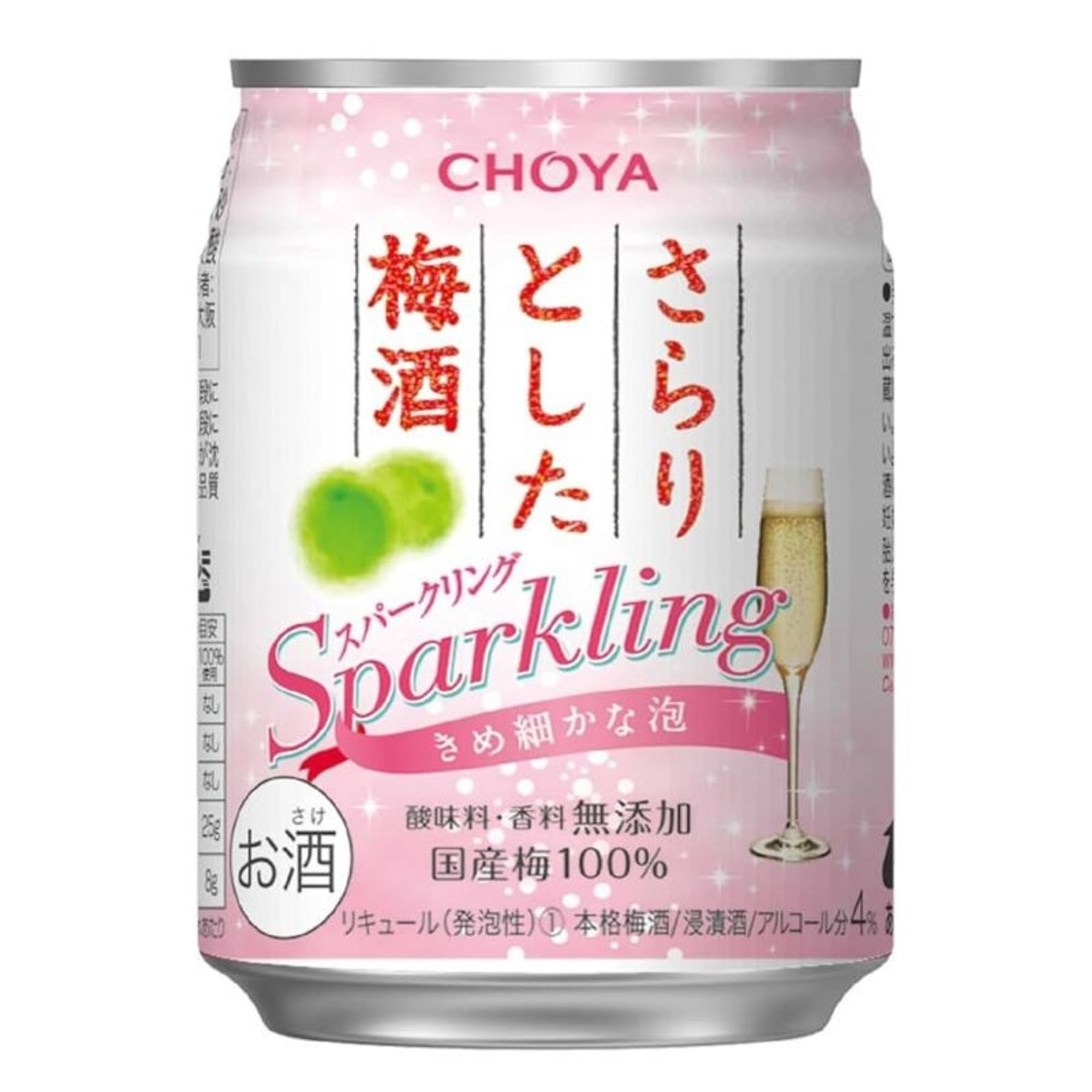 Choya The Choya Sarari Umeshu Sparkling 250ml 4% Alc./Vol