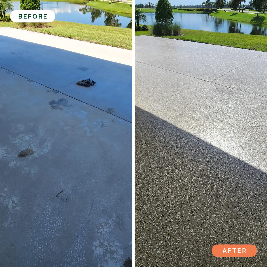 Peach Concrete Coatings Image