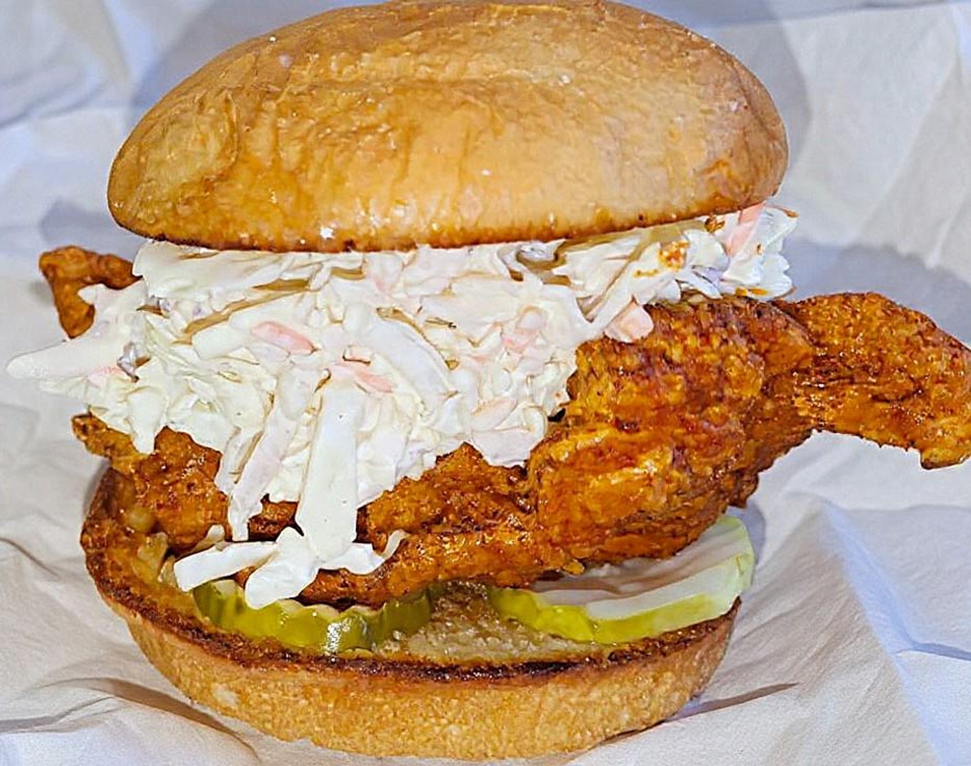 Crispy Truckie Chicken Burger