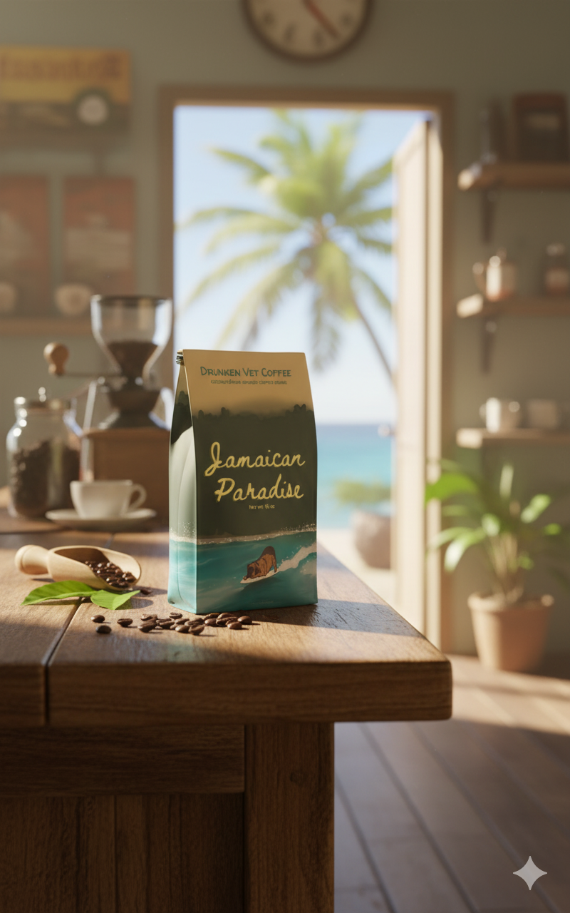 Drunken Vet coffee Image