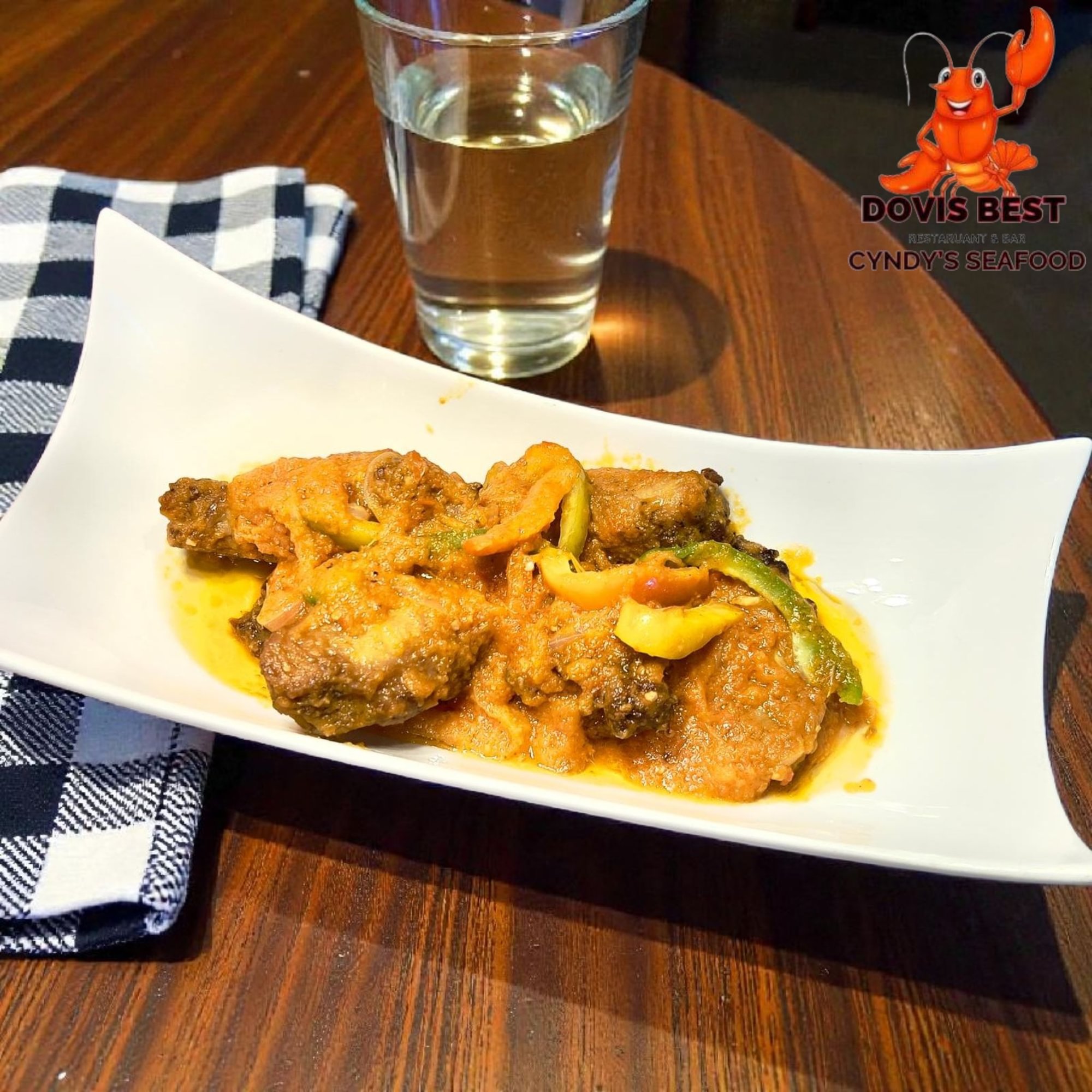 Curry Chicken, White Rice or Plantain