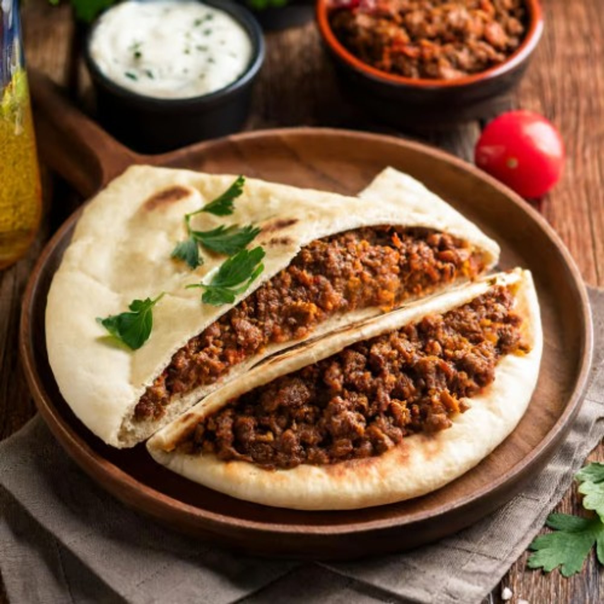 Lamb Keema Naan