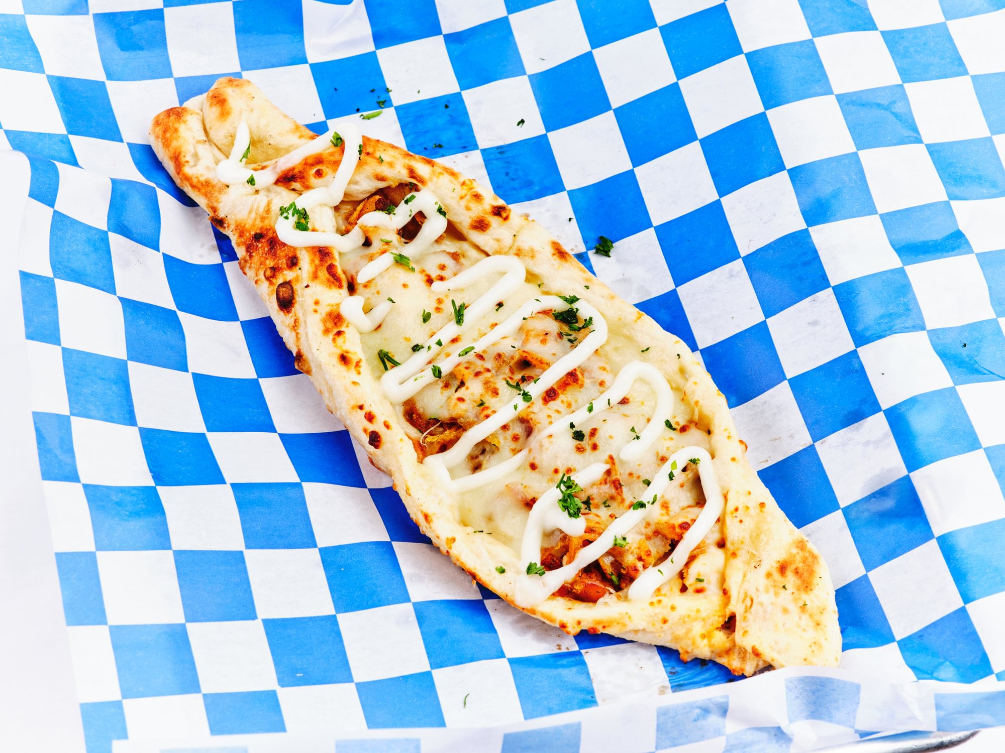 Buffalo Chicken Fatayer