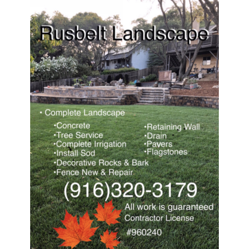 Rusbelt Landscape Logo