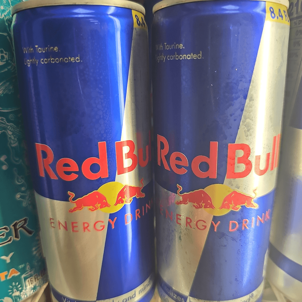 Small 8 oz Red Bull